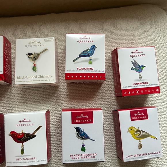 Hallmark Keepsake ornaments "Beauty of Birds" Collection[2011-2024) 12 inbox 2no - Picture 3 of 9